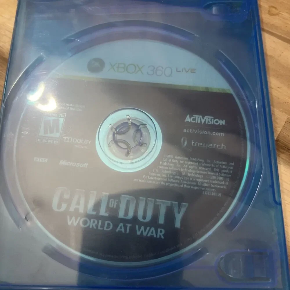 Call of Duty: World at War - Platinum Hits (Xbox 360, 2008) DISC ONLY! FAST SHIP